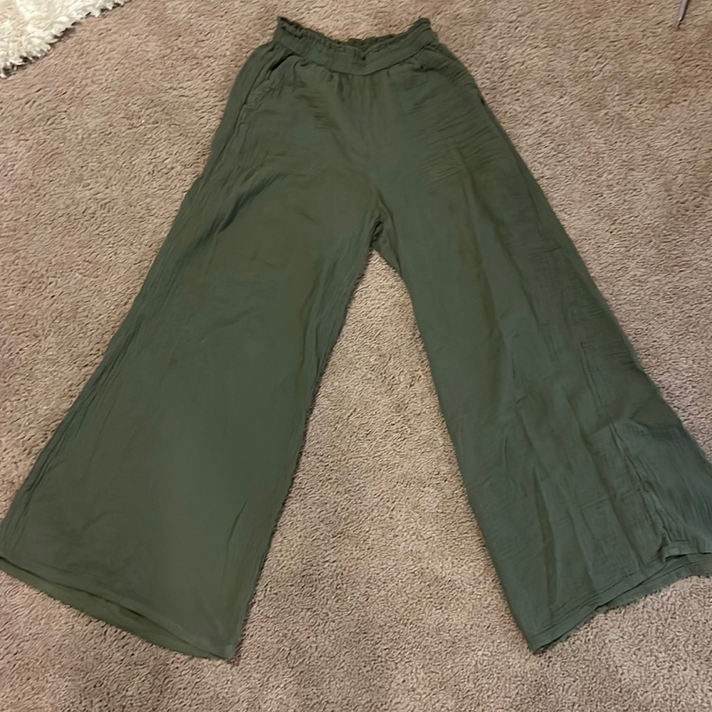 Aerie wide leg yoga pants